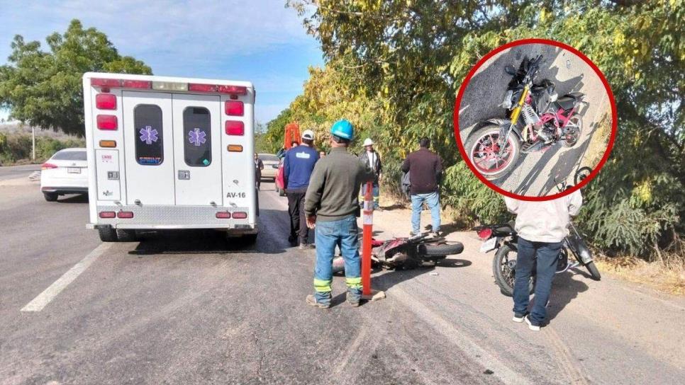 Chofer de volteo atropella a motociclista y huye cerca de El Pozole en Villa Unión