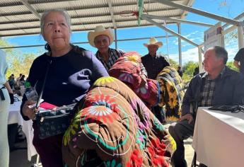 Heladas en Choix: activan refugios y entregan apoyos por bajas temperaturas