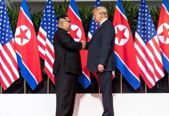 “Con Kim Jong Un. Me llevé muy bien”: Trump busca tener buena relación con Corea del Norte