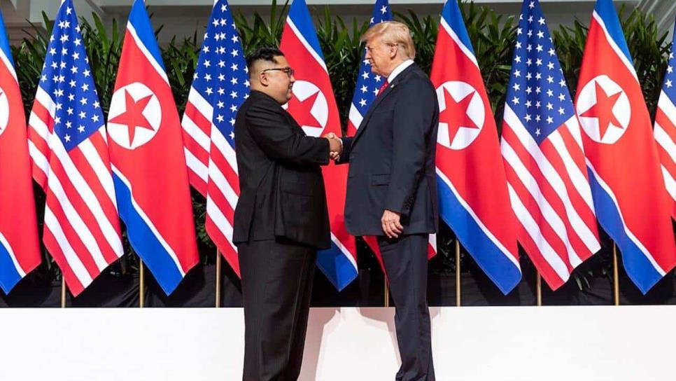 “Con Kim Jong Un. Me llevé muy bien”: Trump busca tener buena relación con Corea del Norte