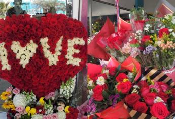 Día del Amor y la Amistad impulsa economía en Los Mochis, pero hay aumento en precios