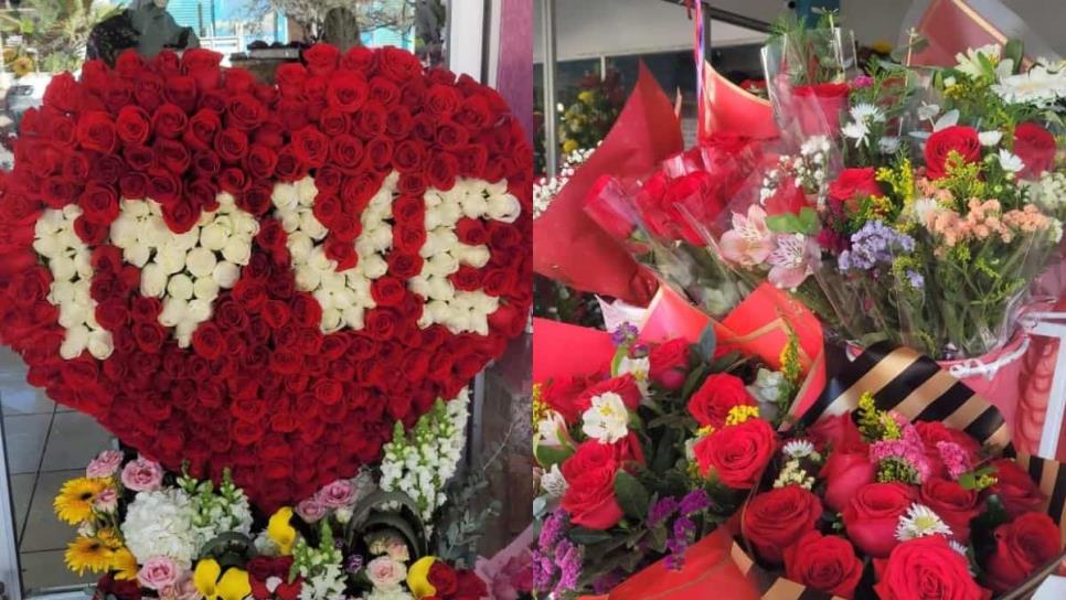 Día del Amor y la Amistad impulsa economía en Los Mochis, pero hay aumento en precios