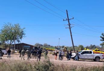 FGR catea y asegura instalaciones de pista clandestina en ejido Macapul, Ahome