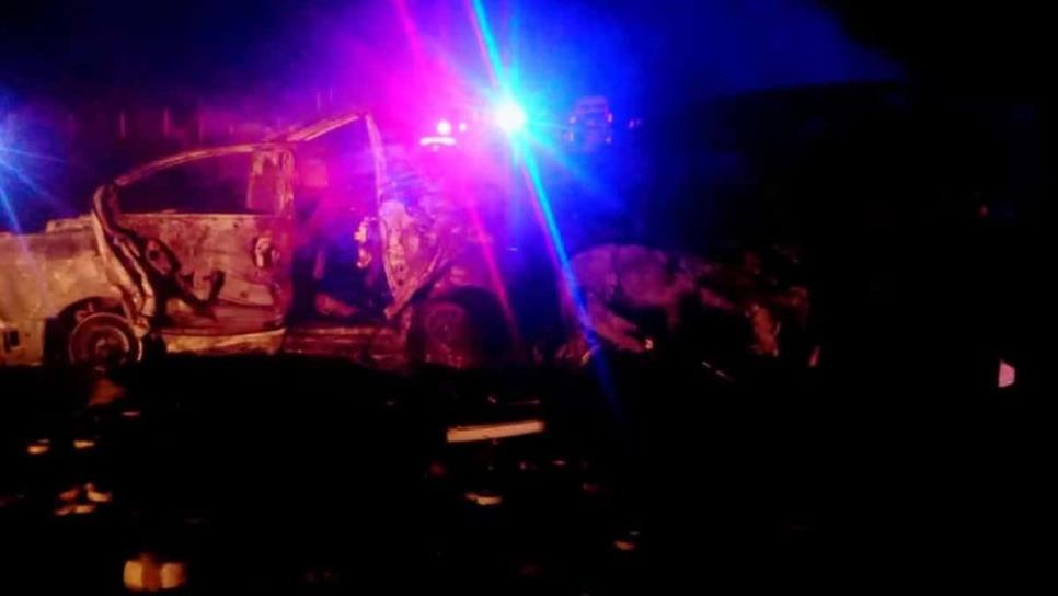 Mueren tres personas, dos de ellas calcinadas, en accidente en El Rosario