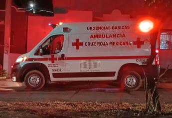 Despojan ambulancia de Cruz Roja en el ejido El 30 en Costa Rica, al sur de Culiacán