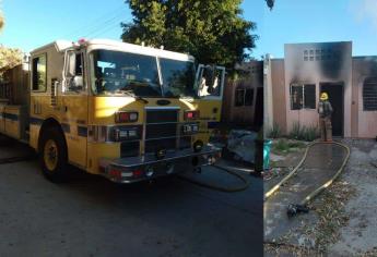 Familia lo pierde todo al encenderse su casa en Los Mochis