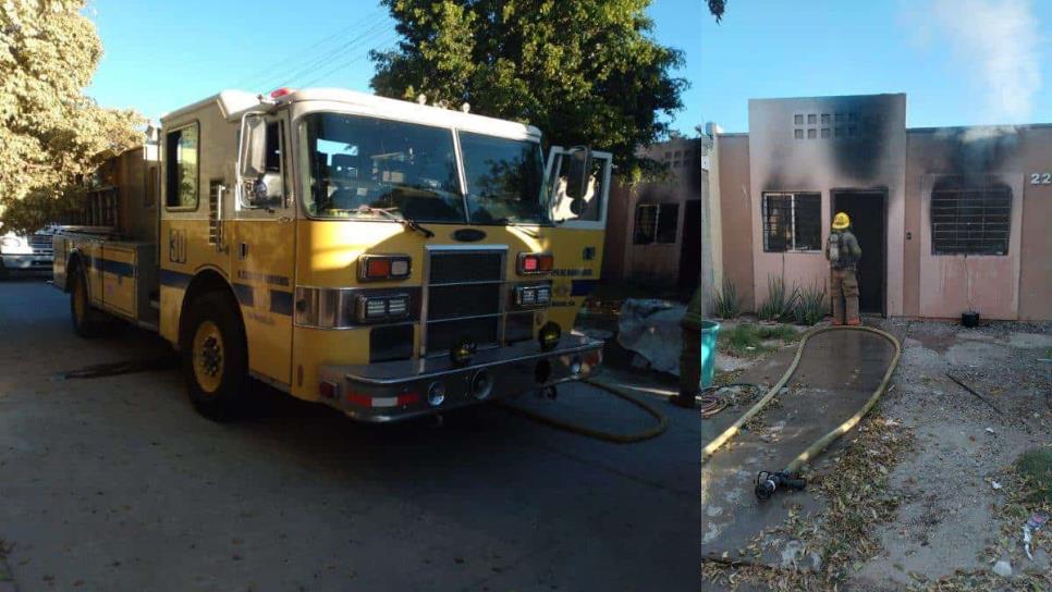 Familia lo pierde todo al encenderse su casa en Los Mochis