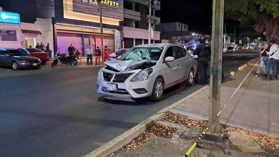 Peatón muere arrollado cuando salía de un bar en Culiacán