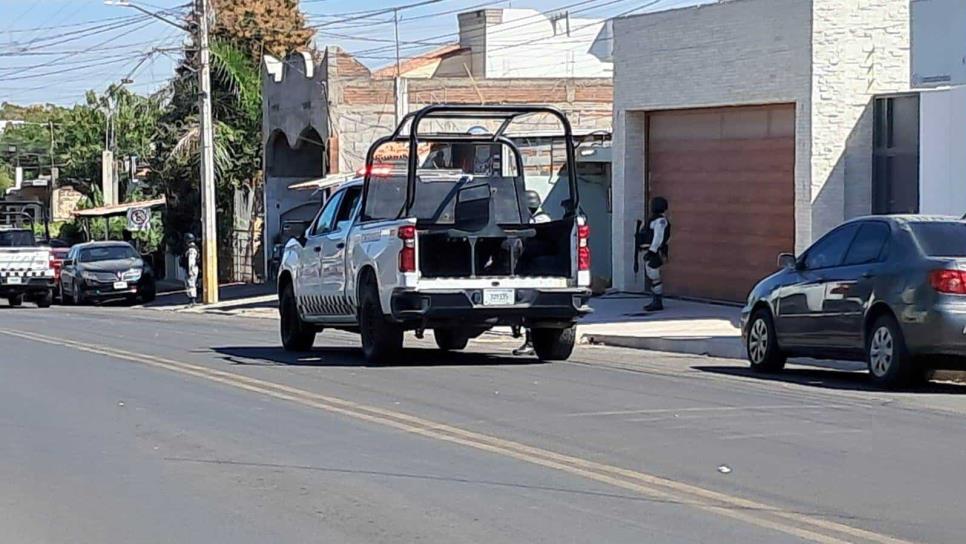 Aseguran un domicilio en la colonia Miguel Hidalgo, Culiacán