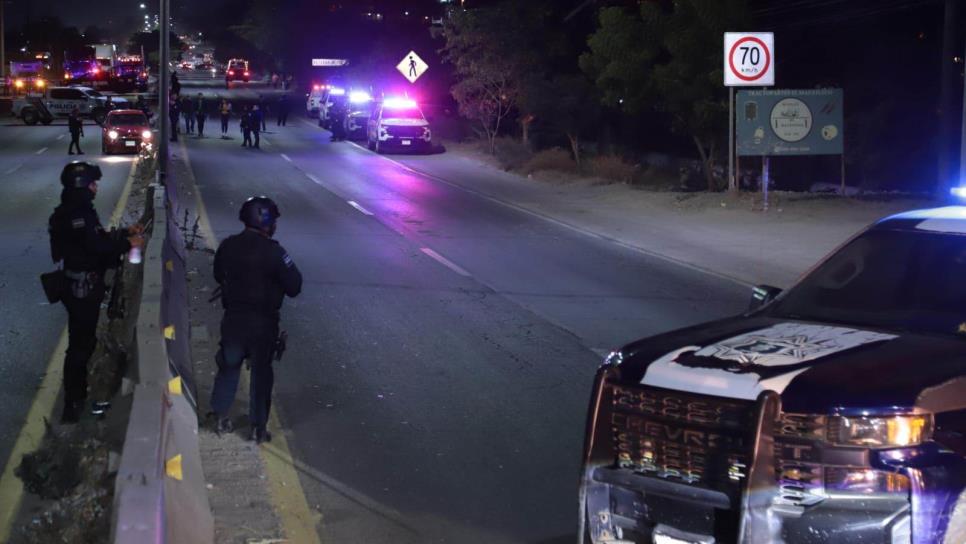 Asesinan a hombre a balazos sobre la carretera México-15 en Urías, al sur de Mazatlán