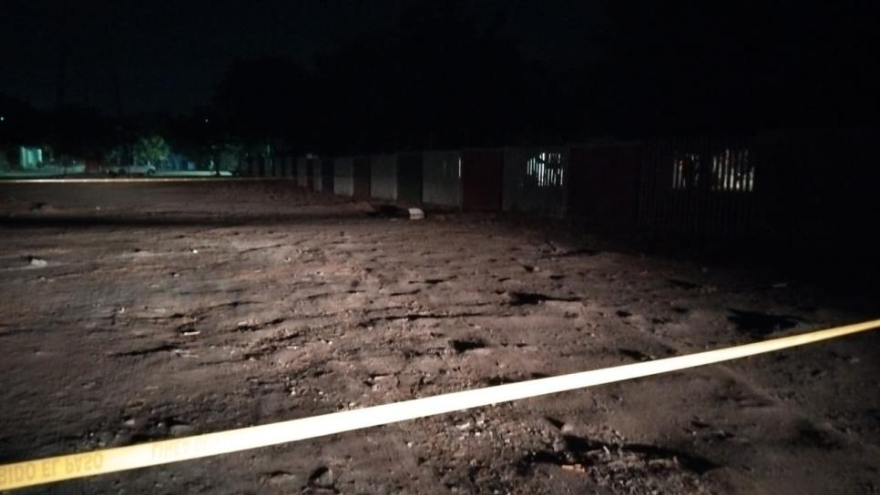 Asesinan a balazos a un hombre junto a un jardín de niños en el fraccionamiento San Benito en Culiacán