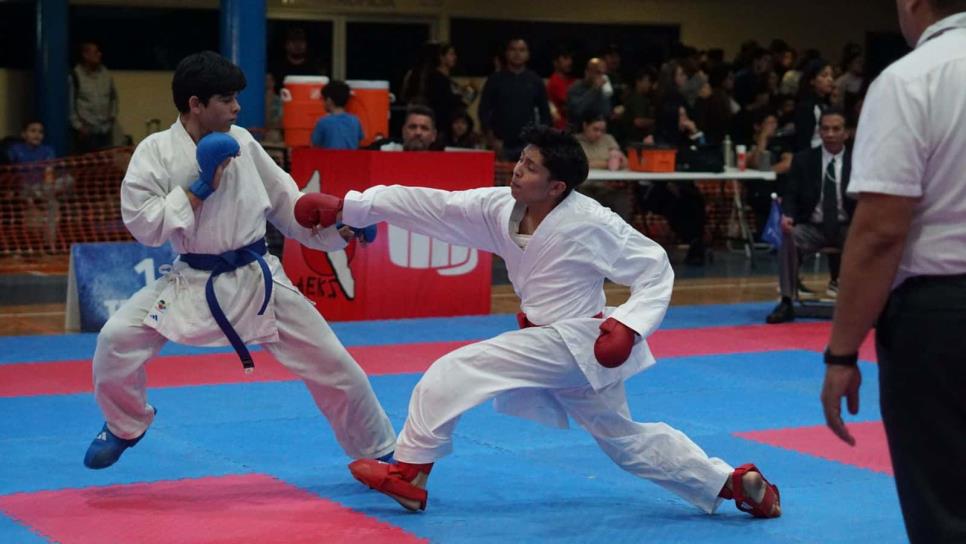 Culiacán cerró como el mejor en Estatal de Karate al ganar 52 medallas