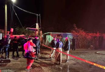 Muere un adulto asfixiado al incendiarse su casa en Bachomobampo 2, Ahome