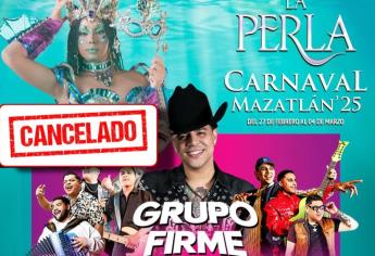 Grupo Firme cancela su presentación en el Carnaval de Mazatlán 2025