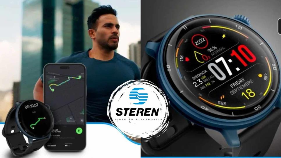 Conoce el smartwatch de Steren que cumple con las tres B: bueno, bonito y barato | VIDEO