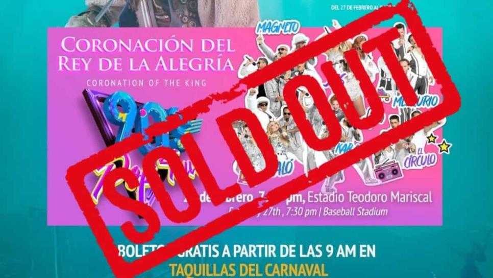 ¡Sold Out! Boletos para el 90s Pop Tour en la coronación del Rey de la Alegría ya están agotados 