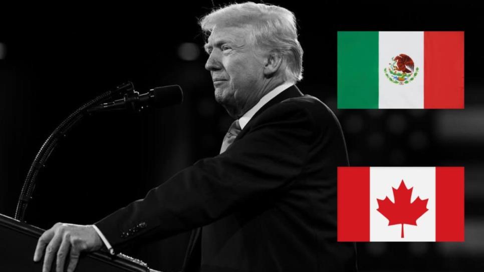 Aranceles a México y Canadá comenzarán este 4 de marzo: Donald Trump