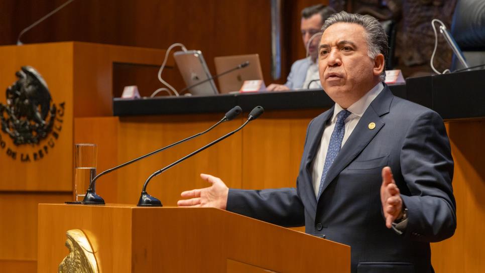 Senador Enrique Inzunza califica como “Doctrina Sheinbaum”, la reforma sobre soberanía nacional