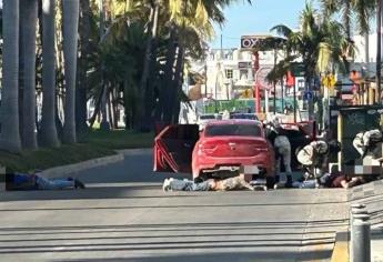 Militares detectan a grupo de hombres con pecheras y armas en la Zona Dorada de Mazatlán