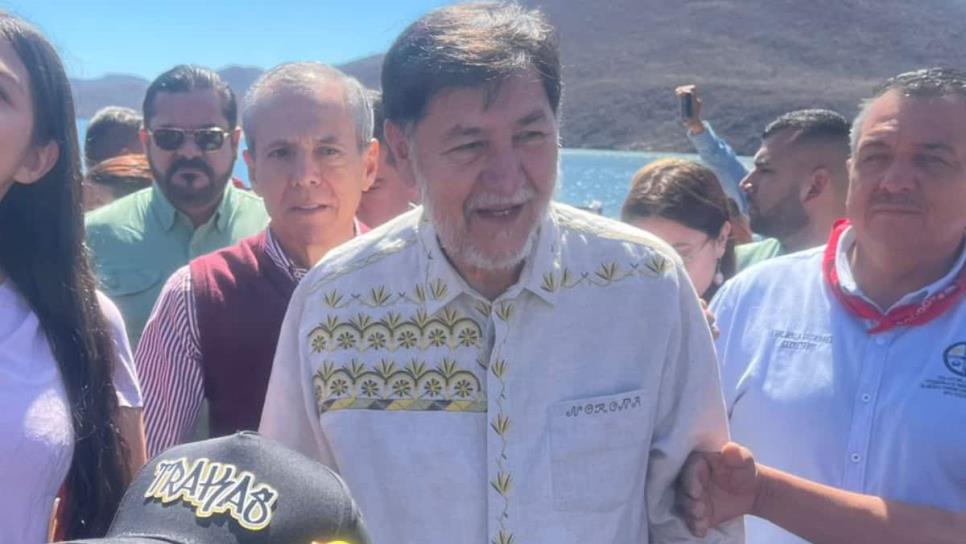 Gerardo Fernández Noroña visita Ahome y se reúne con pescadores de Topolobampo