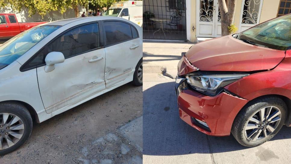 Accidente en Los Mochis deja a tres mujeres lesionadas