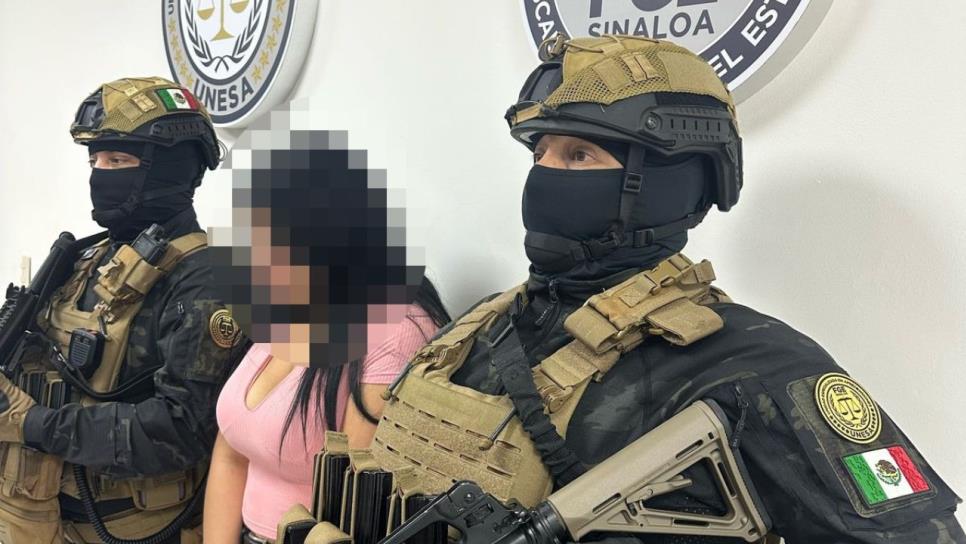 Itzel Nayeli es detenida por ser señalada de asesinar a su expareja en Culiacán