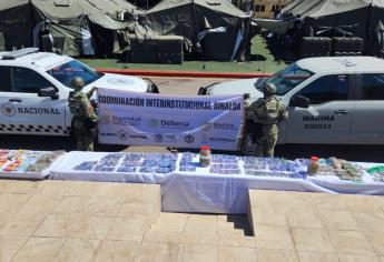 Elementos militares decomisan droga y un vehículo en operativo en Mazatlán 