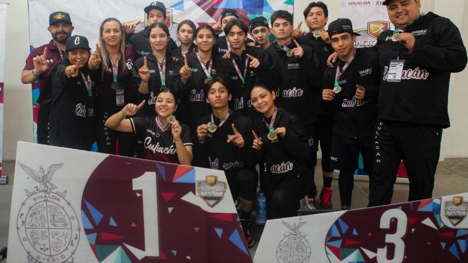 Culiacán es Campeón del Medallero General en la Etapa Estatal de Nacionales Conade