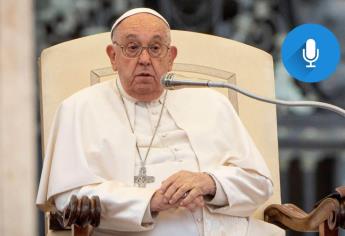 Papa Francisco manda mensaje de voz para agradecer las oraciones por su salud