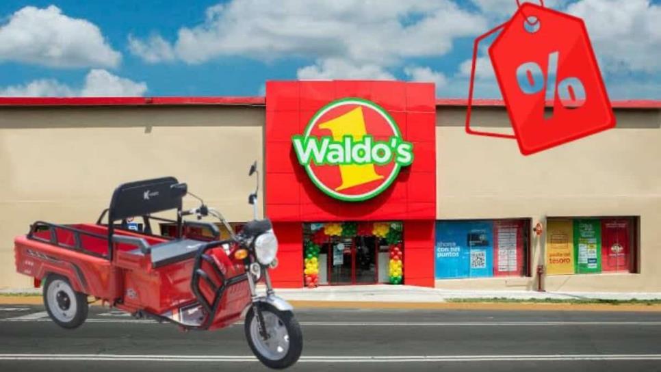 Waldo’s lanza triciclo de carga eléctrico marca Kiwo en menos de 20 mil pesos