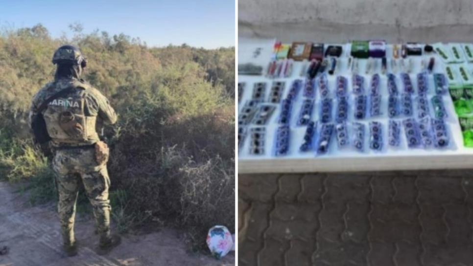 Autoridades aseguran varias dosis de droga tras recorridos en Navolato Autoridades aseguran varias dosis de droga tras recorridos en Navolato