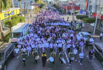 Con marcha pacífica Ahome conmemora el Día Internacional de la Mujer 2025