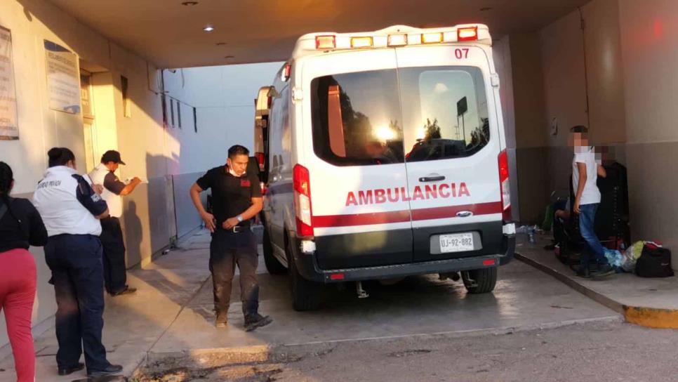 Bebé de un año se quema con agua hirviendo en un domicilio de El Fuerte