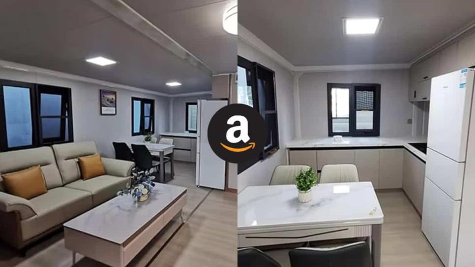 Así es la casa prefabricada de Amazon que tiene en venta por menos de 200 mil pesos