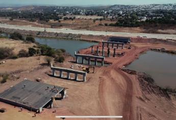 Avanzan obras del Puente sobre el río Humaya en Culiacán; ¿Cuándo queda listo?