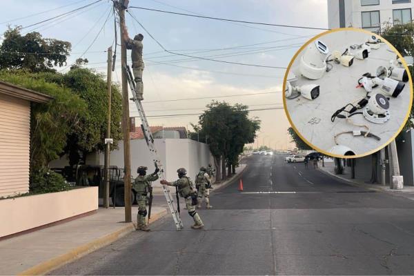 Delincuencia reinstala cámaras ilegales que se han retirado en Culiacán: Rocha Moya