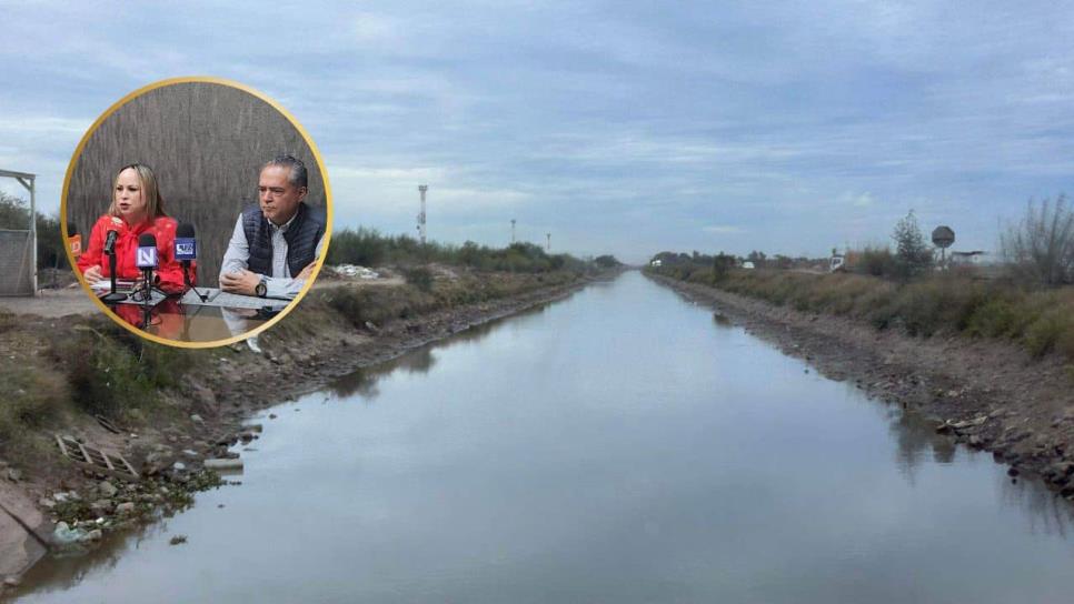 Saqueo de agua con bombas charqueras del Canal Lateral 18 amenaza el consumo en Los Mochis