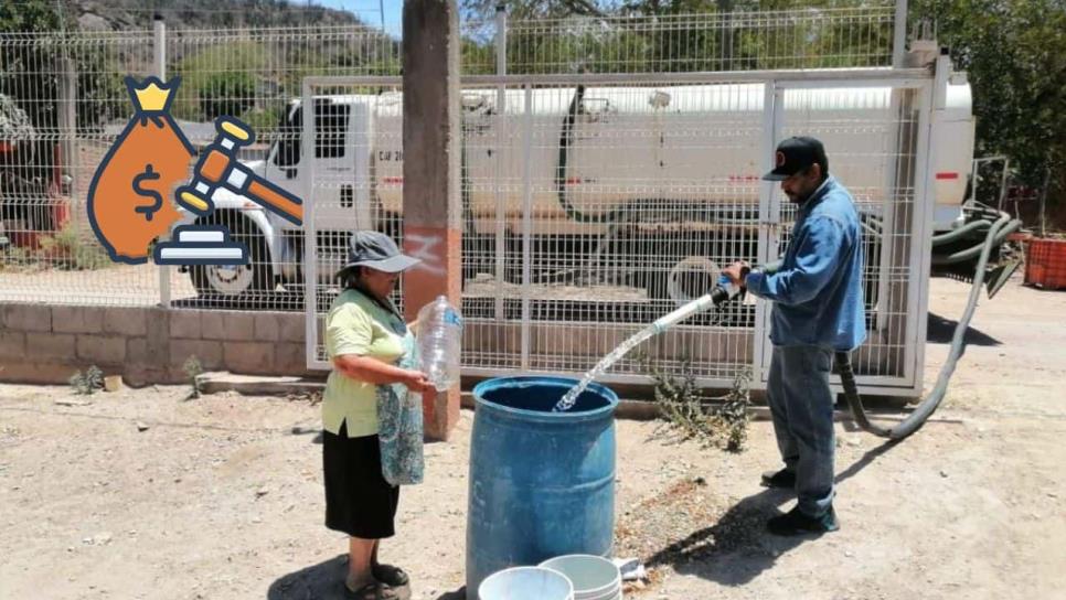 Multarán a pipas y módulos de riego que saquen agua de canales en Ahome