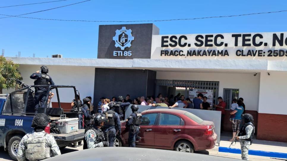 Estudiante con arma de juguete causa movilización policial en secundaria de Barrancos, Culiacán