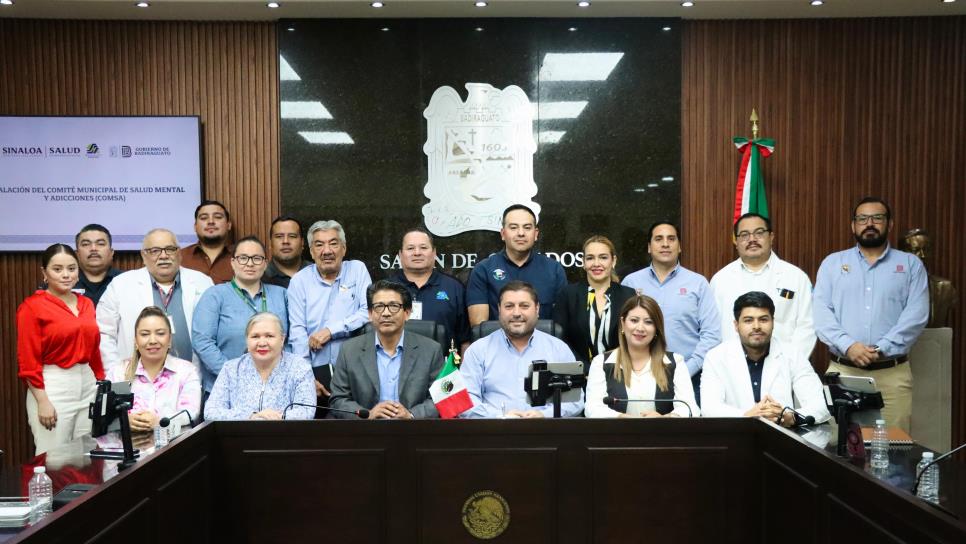 Instalan en Badiraguato el Comité Municipal de Salud Mental y Adicciones