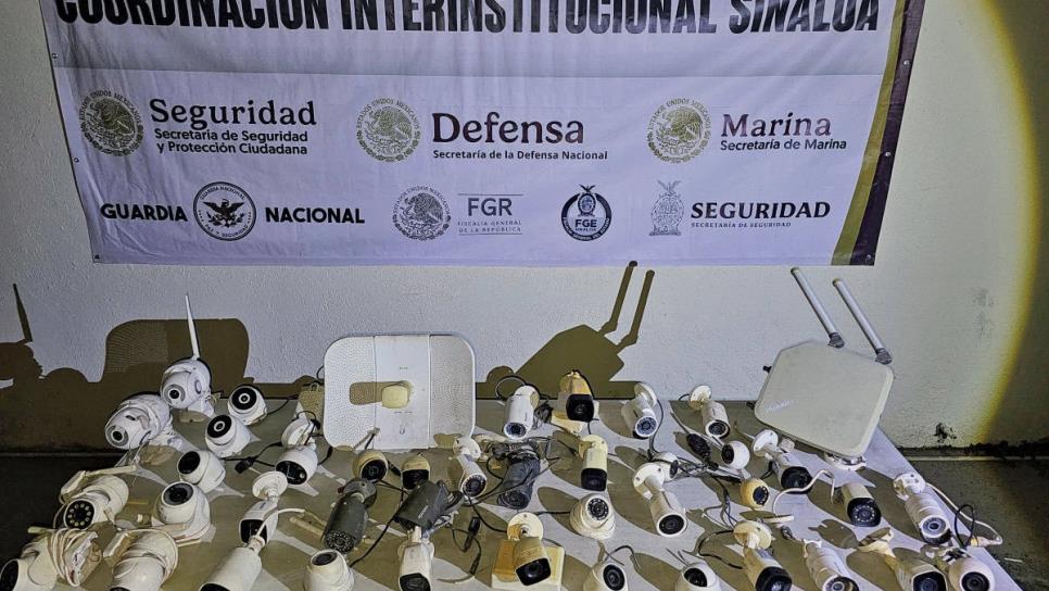 Aseguran 61 cámaras ilegales en distintos sectores de Culiacán y Mazatlán Aseguran 61 cámaras ilegales en distintos sectores de Culiacán y Mazatlán
