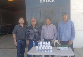 Productores de trigo en El Carrizo reciben fungicida para prevenir la roya