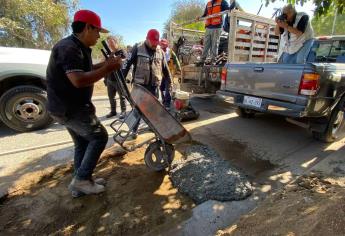 Avanza gobierno de Mazatlán con el Maz Bachetón, ya son más de 3 mil 300 baches rehabilitados