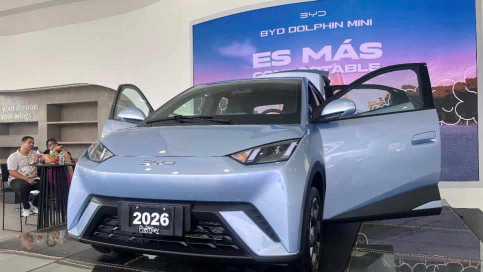 BYD Culiacán presenta su auto hatchback Dolphin Mini 2026