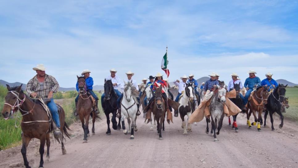 Ahome y El Fuerte encabezan cabalgata “Uniendo Valles”