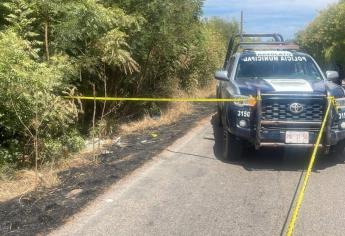 Encuentran encobijado el cadáver de un hombre en la sindicatura de Villa Juárez, Navolato