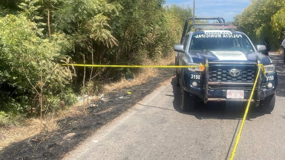 Encuentran encobijado el cadáver de un hombre en la sindicatura de Villa Juárez, Navolato