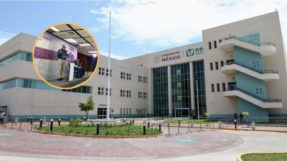 El Nuevo IMSS Culiacán estará listo en junio del 2027, anuncia Rocha Moya