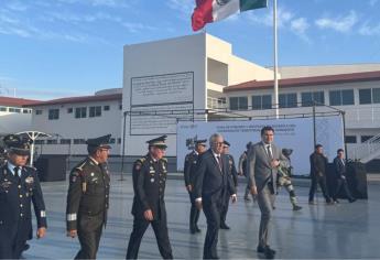 Rocha Moya asiste a la toma de protesta del Coordinador Territorial Noroeste de la Guardia Nacional