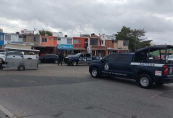 Intento de asalto termina en tragedia en pescadería del Alarcón en Mazatlán; hay un muerto